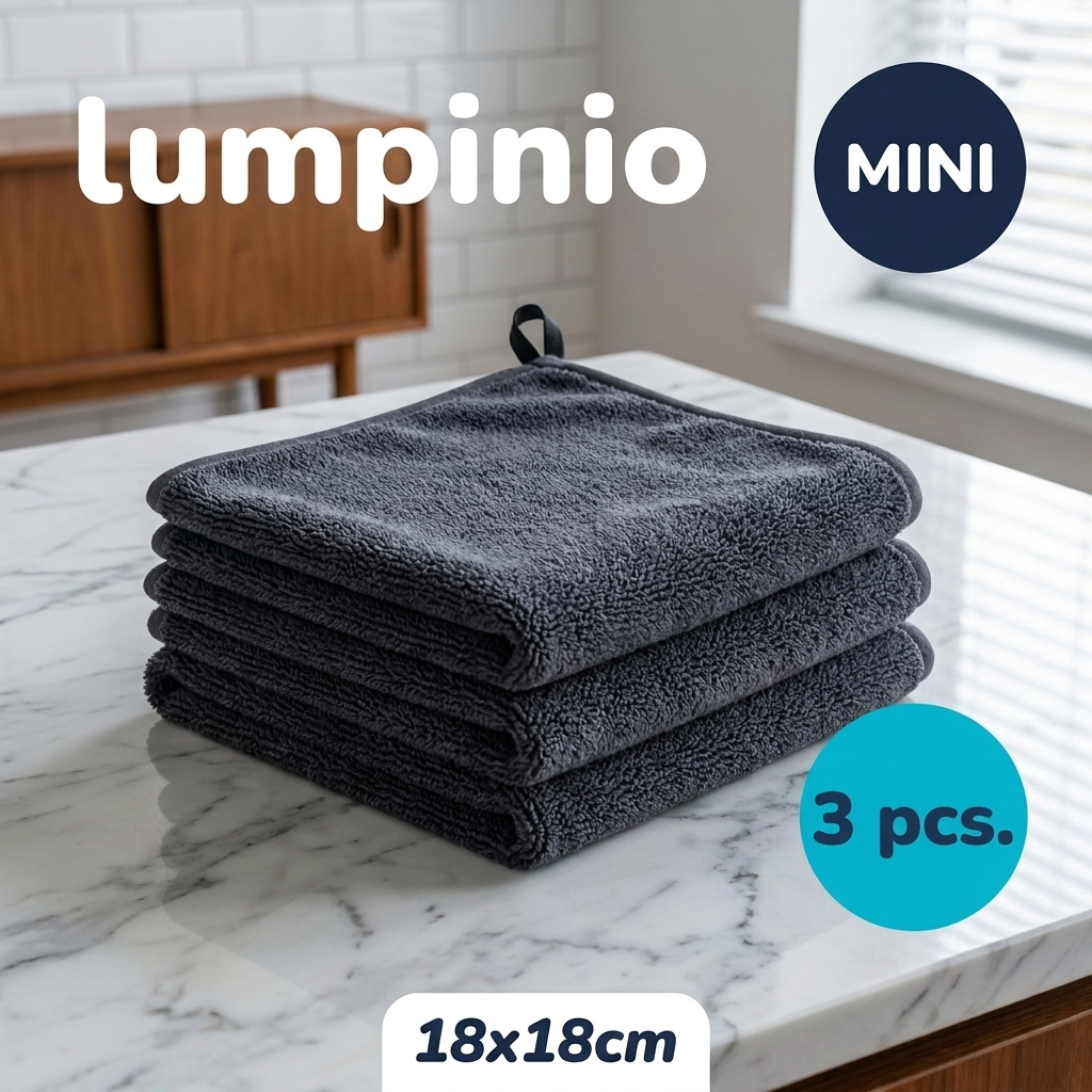 LumpinioMINI (18x18 cm) – Pour les petites tâches et zones difficiles d’accès (3 pcs.)